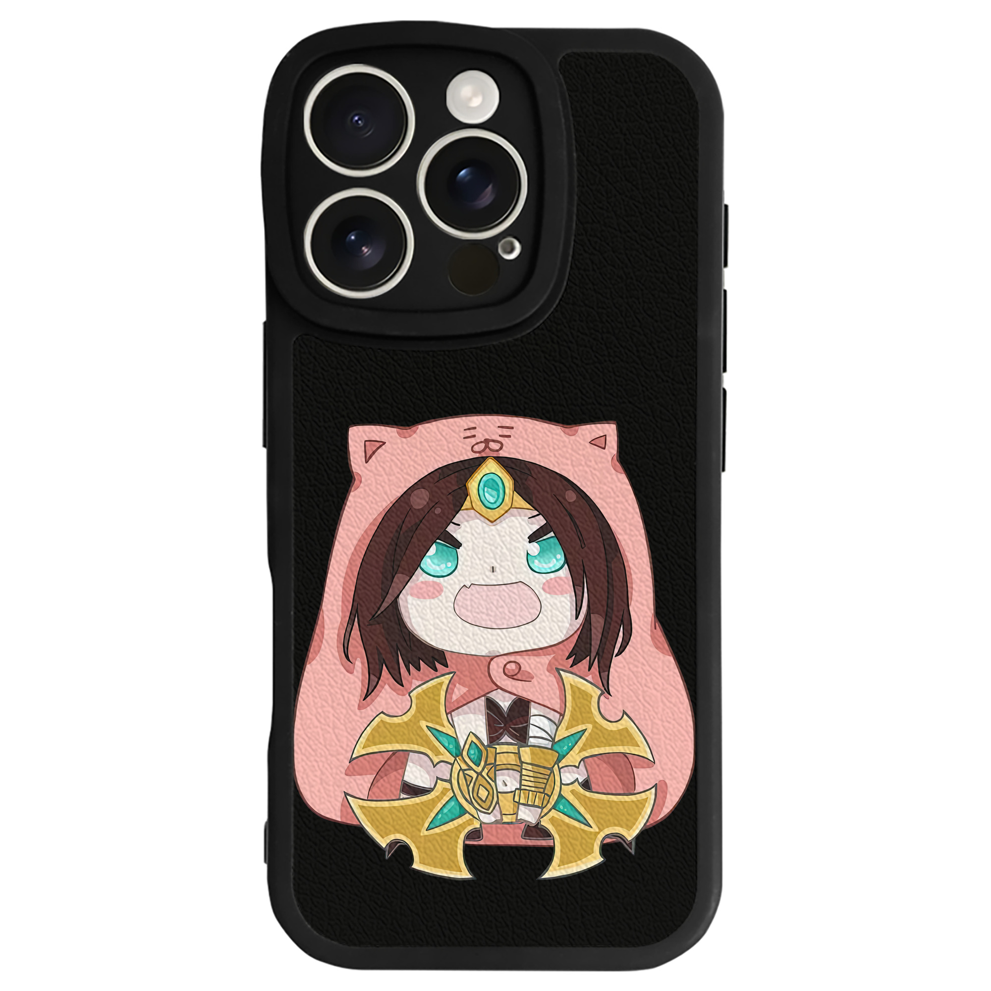 リーグ・オブ・レジェンド League of Legends LOL 【iPhone 16シリーズ対応】シリコンスマホケース（レザー調） 材質：シリコン